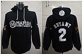 Mamba Gianna Maria 2 Kobe Bryant Black All Stitched Hooded Sweatshirt,baseball caps,new era cap wholesale,wholesale hats